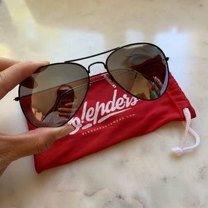 Blenders Reflective Aviator Sunglasses